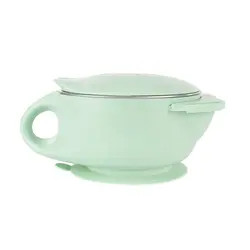 ظرف غذای گرم نگهدارنده استیل کیکابو Kikka boo مدل گربه سبز