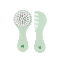 ست شانه و برس نوزاد سبز کیکابو Kikka Boo