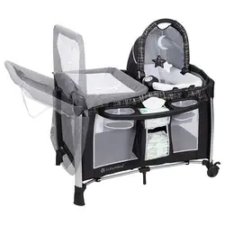 تخت و پارک مشکی بیبی ترند BABY TREND مدل GOLite ELX