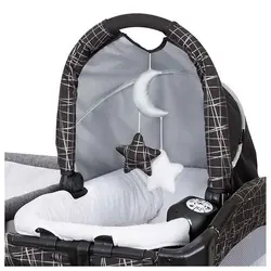 تخت و پارک مشکی بیبی ترند BABY TREND مدل GOLite ELX