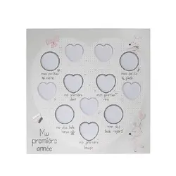 قاب عکس صورتی بزرگ اتاق کودک ساتون SAUTHON