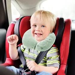 بالش پشت گردنی طوسی کودک بیبی جم BABYJEM