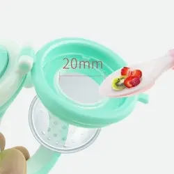 توری میوه خوری نوزاد صورتی بیبی سیل BABISIL