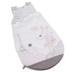 قنداق نوزاد سفید صورتی ساتون SAUTHON مدل LILIBELLE