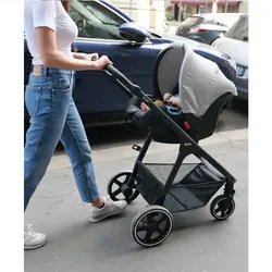 سرویس کالسکه و کریر مشکی بروی BREVI مدل ADON