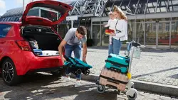 کالسکه مسافرتی طوسی کیندرکرافت مدل MINI DOT