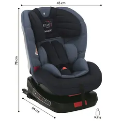 صندلی ماشین سرمه ای صفر تا 25 کیلو Brevi مدل Kimi