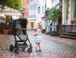 سرویس سه تکه کالسکه سرمه ای بروی Brevi مدل PrestoCity