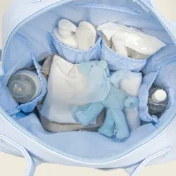 ساک لوازم کودک آبی پاسیتو PASITO مدل NIDO VOLANTE