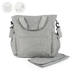 ساک لوازم کودک طوسی واکینگ مام مدل DREAMER