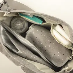 ساک لوازم کودک سه تکه بژ واکینگ مام مدل CONFETI