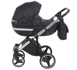 ست کالسکه مشکی طلایی 4 تکه آدامکس مدل CORTINA SE 401