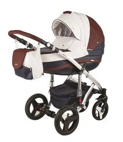 ست کالسکه 3رنگ چرم 4 تکه آدامکس مدل VICCO DELUXE 100