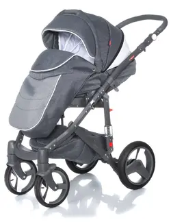 ست کالسکه طوسی 4 تکه آدامکس مدل VICCO A25