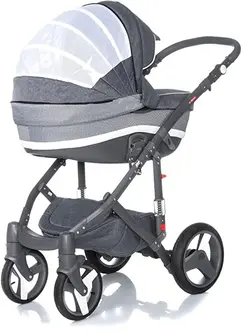 ست کالسکه طوسی 4 تکه آدامکس مدل VICCO A25