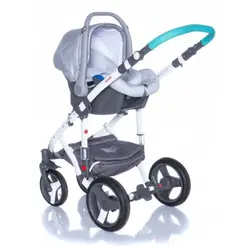 ست کالسکه فیروزه ای 4 تکه آدامکس مدل VICCO R9