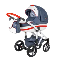 ست کالسکه سرمه ای 4 تکه آدامکس مدل VICCO R1