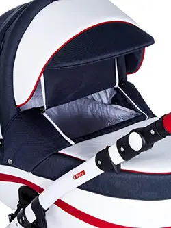 ست کالسکه سرمه ای 4 تکه آدامکس مدل VICCO R1