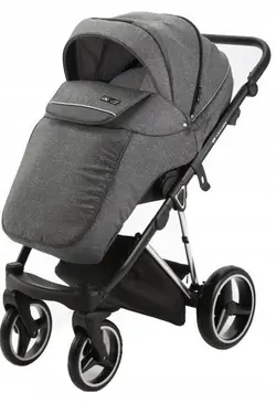 ست کالسکه خاکستری 4 تکه آدامکس مدل 490 VERONA SE