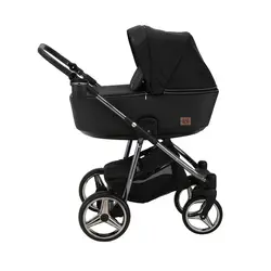 ست کالسکه مشکی نقره ای 4 تکه آدامکس مدل REGGIO SE Y98