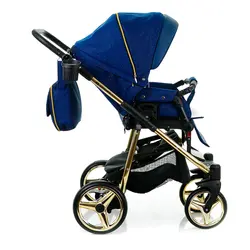 ست کالسکه سرمه ای طلایی 4 تکه آدامکس مدل REGGIO SE Y807