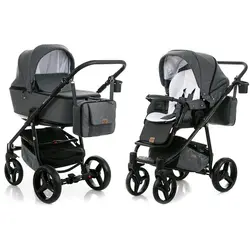 ست کالسکه طوسی 4 تکه آدامکس مدل REGGIO Y6