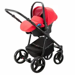 ست کالسکه قرمز 4 تکه آدامکس مدل REGGIO Y9