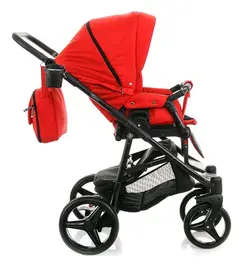 ست کالسکه قرمز 4 تکه آدامکس مدل REGGIO Y9