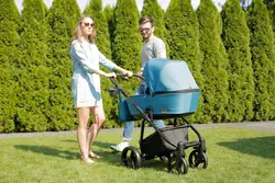 ست کالسکه آبی 4 تکه آدامکس مدل REGGIO Y102