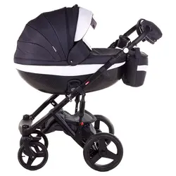 ست کالسکه مشکی 4 تکه آدامکس مدل MONTE D6