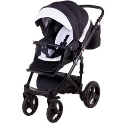 ست کالسکه مشکی 4 تکه آدامکس مدل MONTE D6