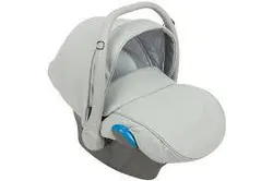 ست کالسکه طوسی چرم 4 تکه آدامکس مدل MASSIMO DELUXE V201