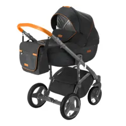 ست کالسکه خاکستری 4 تکه آدامکس مدل MASSIMO V30