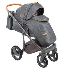 ست کالسکه خاکستری 4 تکه آدامکس مدل MASSIMO V30