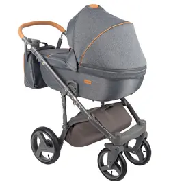 ست کالسکه خاکستری 4 تکه آدامکس مدل MASSIMO V30