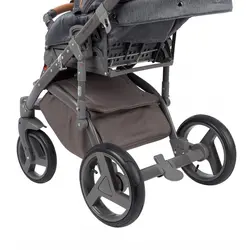 ست کالسکه خاکستری 4 تکه آدامکس مدل MASSIMO V30