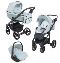 ست کالسکه سبز 4 تکه آدامکس مدل EMILIO 260