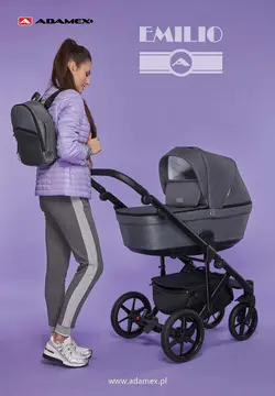 ست کالسکه سبز 4 تکه آدامکس مدل EMILIO 260