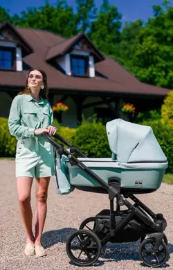 ست کالسکه سبز 4 تکه آدامکس مدل EMILIO 260