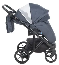 ست کالسکه سرمه ای 4 تکه آدامکس مدل EMILIO 242