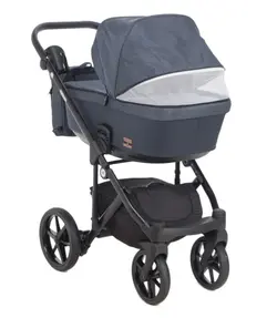 ست کالسکه سرمه ای 4 تکه آدامکس مدل EMILIO 242