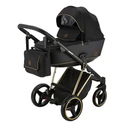 ست کالسکه مشکی 4 تکه آدامکس مدل CRISTIANO 407