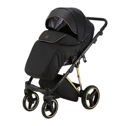 ست کالسکه مشکی 4 تکه آدامکس مدل CRISTIANO 407