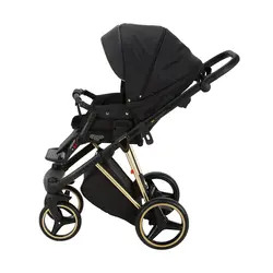 ست کالسکه مشکی 4 تکه آدامکس مدل CRISTIANO 407