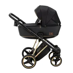 ست کالسکه مشکی 4 تکه آدامکس مدل CRISTIANO 407