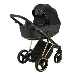 ست کالسکه مشکی 4 تکه آدامکس مدل CRISTIANO 407