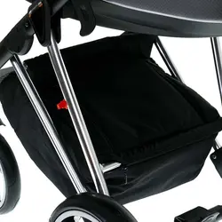 ست کالسکه طوسی 4 تکه آدامکس مدل CRISTIANO 433