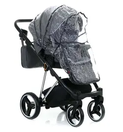 ست کالسکه طوسی 4 تکه آدامکس مدل CRISTIANO 433