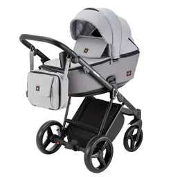 ست کالسکه طوسی 4 تکه آدامکس مدل CRISTIANO 260