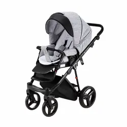 ست کالسکه طوسی 4 تکه آدامکس مدل CRISTIANO 205